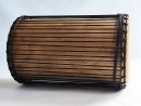 Dundun bass drums - Guinea sangban dunun 4 hoops mounting