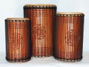 Set of dundun bass drums - Guinea dunun set