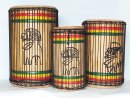 Set of dundun bass drums - Guinea dunun set