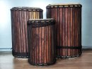 Set of dundun bass drums - Mali dunun set