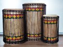 Set of dundun bass drums - Guinea dunun set