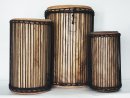 Set of dundun bass drums - Guinea dunun set