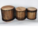Guinea mini-dunun set - Dundun drums
