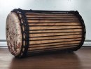 Dundun bass drums - Guinea kenkeni dunun 4 hoops mounting