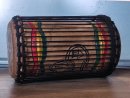 Dundun bass drums - Guinea kenkeni dunun 4 hoops mounting