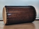 Dundun bass drums - Guinea sangban dunun 4 hoops mounting