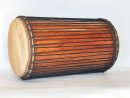 Dundun bass drums - Guinea sangban dunun 4 hoops mounting