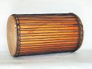 Dundun bass drums - Guinea sangban dunun 4 hoops mounting 6550