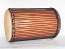 Dundun bass drums - Guinea sangban dunun 4 hoops mounting 6551