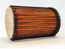 Dundun bass drums - Guinea sangban dunun 4 hoops mounting