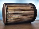 Dundun bass drums - Guinea sangban dunun 4 hoops mounting