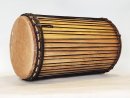 Dundun bass drums - Guinea sangban dunun 4 hoops mounting