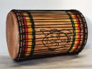 Dundun bass drums - Guinea sangban dunun 4 hoops mounting