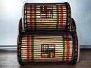 Set of dundun bass drums - Guinea dunun set