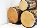 Set of dundun bass drums - Guinea dunun set