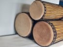 Set of dundun bass drums - Guinea dunun set