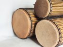 Set of dundun bass drums - Guinea dunun set 6615