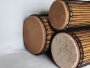 Set of dundun bass drums - Guinea dunun set 6616