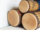 Set of dundun bass drums - Guinea dunun set