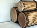 Melina (beechwood) Guinea dunun drums set