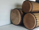 Set of dundun bass drums - Guinea dunun set