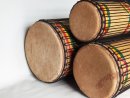 Set of dundun bass drums - Guinea dunun set
