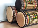 Set of dundun bass drums - Guinea dunun set