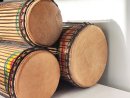 Set of dundun bass drums - Guinea dunun set 6658