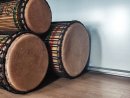 Set of dundun bass drums - Guinea dunun set