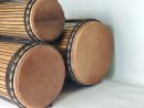 Set of dundun bass drums - Guinea dunun set 6615