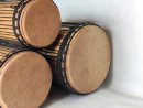 Set of dundun bass drums - Guinea dunun set 6616