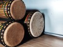 Set of dundun bass drums - Guinea dunun set