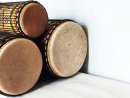 Set of dundun bass drums - Guinea dunun set