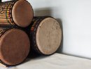 Set of dundun bass drums - Guinea dunun set