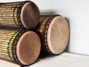 Set of dundun bass drums - Guinea dunun set