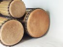Set of dundun bass drums - Guinea dunun set