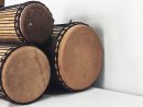 Set of dundun bass drums - Guinea dunun set