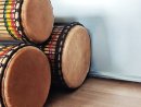 Set of dundun bass drums - Guinea dunun set