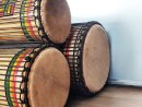 Set of dundun bass drums - Guinea dunun set