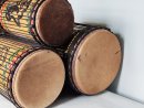 Set of dundun bass drums - Guinea dunun set