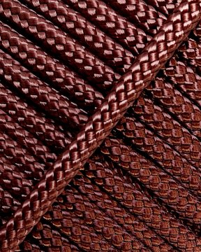 PES hollow djembe rope 5 mm Copper brown 100 m
