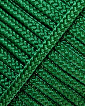 PES hollow djembe rope 6 mm Green 100 m