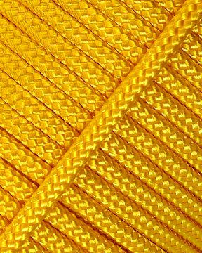 PES hollow djembe drum rope 4 mm Yellow 100 m