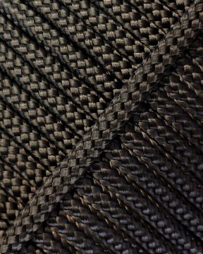 PES hollow djembe drum rope 6 mm Coal 100 m