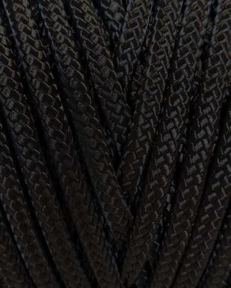 PA hollow djembe rope 4 mm Black 320 m