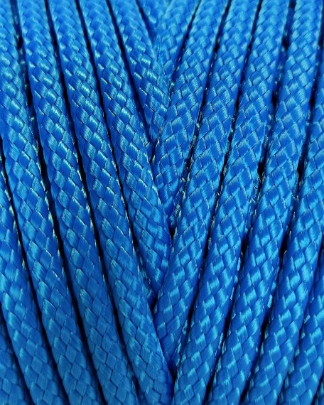 Djembe drum PA hollow rope 6 mm Blue 60 m