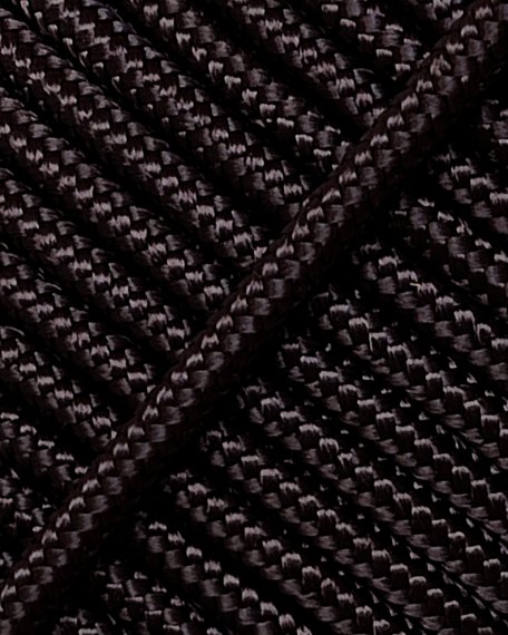 PES reinforced djembe drum rope 5 mm Ebony 100 m