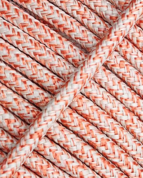 Reinforced rope for djembe drum 5 mm Beige / Copper 20 m