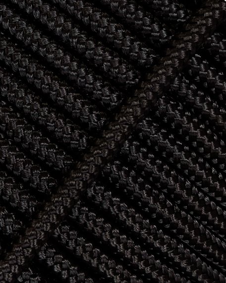 PES reinforced djembe drum rope 4 mm Black 100 m