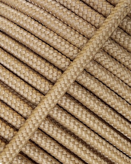 PES reinforced djembe drum rope 5 mm Beige 100 m